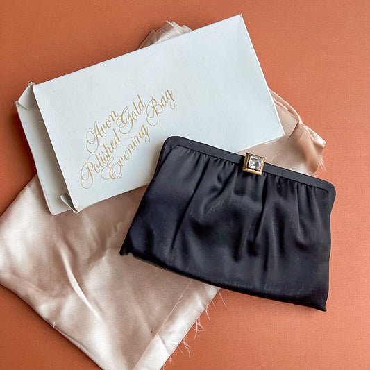 1950s Avon Polished Gold Evening Bag