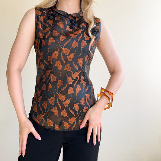 1950s Brown Tortoise Shell Lucite Bracelet Set