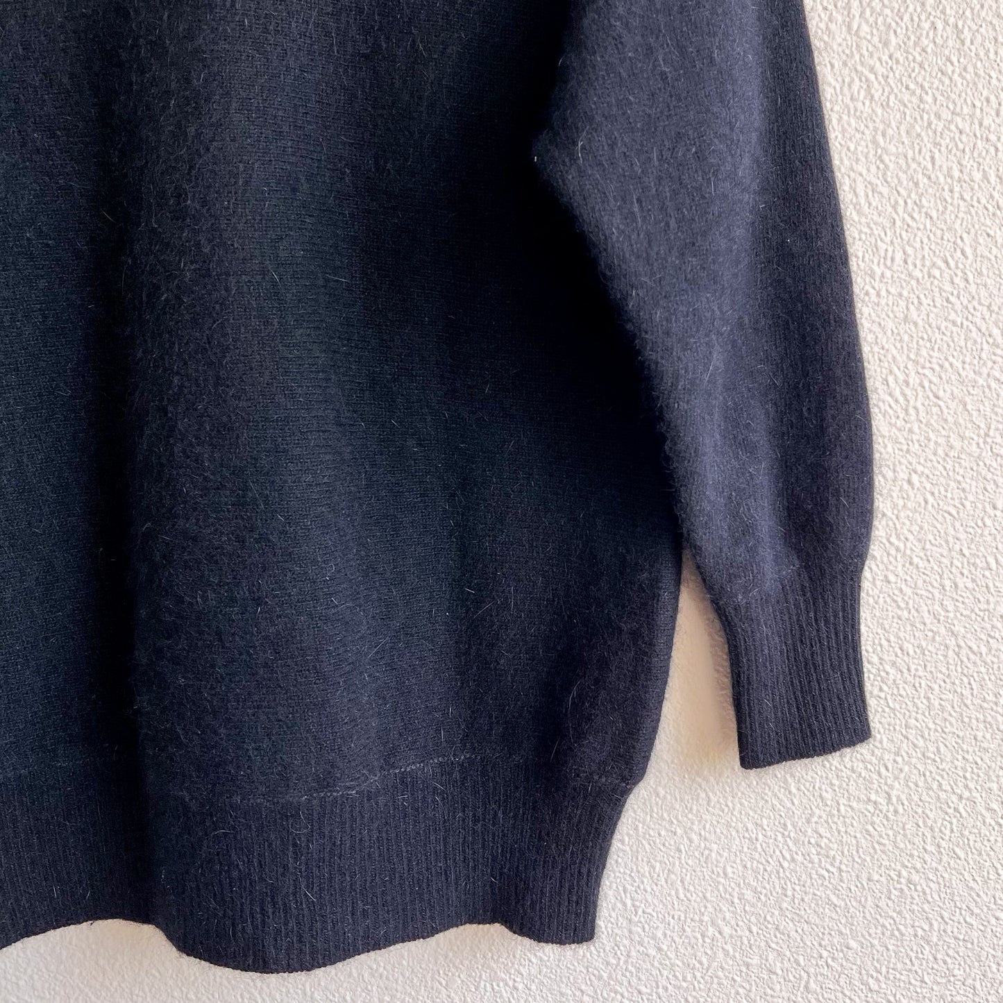1980s Black Sweater With Silver Sequins (S/M)