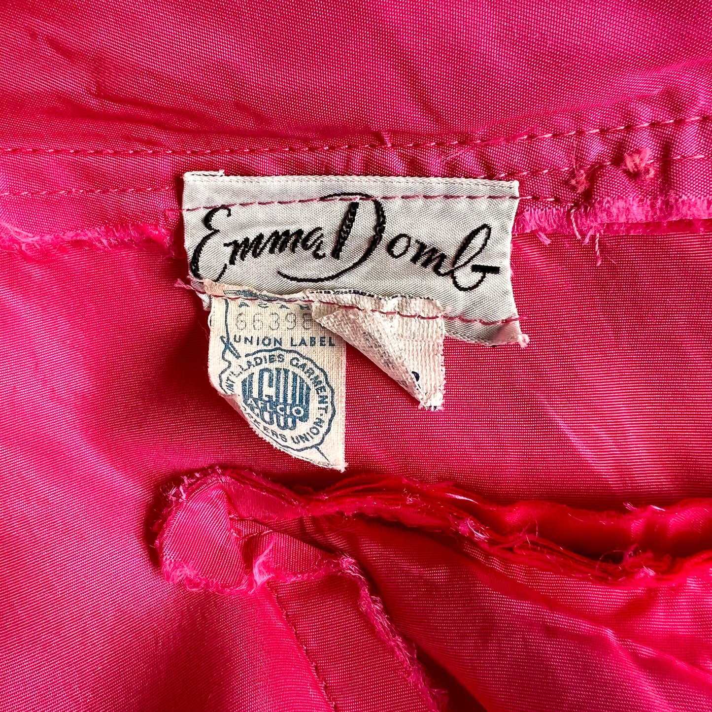 1960s Shocking Pink Emma Domb Dress (M/L)