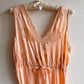 Stunning 1940s Peachy Pink Silk Slip Dress (S/M)