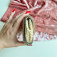 1940s Silk Clutch With Floral Beading