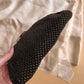 1950s Black Beaded French Handbag