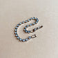 Delicate 1950s Icy Blue Rhinestone Bracelet