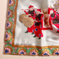 1950s Ancient Chinese Wedding Parade Silk Scarf