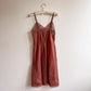 1950s Chocolate Brown Slip Dress With Lace (XS/S)