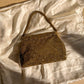 1950s Heavily Beaded Gold Handbag