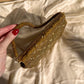 1950s Heavily Beaded Gold Handbag