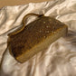 1950s Heavily Beaded Gold Handbag