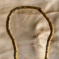 1950s Gold-Tone Necklace With Large Pearl Pendant
