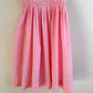 Adorable 1950s Pink Gingham Summer Dress (XS)