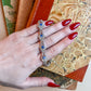 1950s Rhinestone and Sapphire Bracelet
