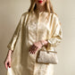 1950s Saks Fifth Avenue White Beaded Handbag
