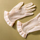 Darling 1950s Sheer White Gloves