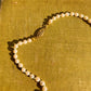 Simple 1950s Single Strand Pearl Necklace