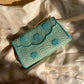 Charming 1960s Soft Blue Beaded Clutch