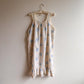 1960s Blue Floral Cotton Nightgown (M/L)