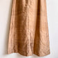 Glamorous 1960s Bronze Gown With Beaded Trim (M/L)