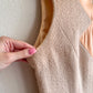 Stunning 1960s Cream Wool and Silk Dress (M/L)