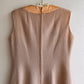 Stunning 1960s Cream Wool and Silk Dress (M/L)