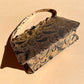 1960s Gold and Black Patterned Evening Bag