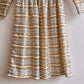 Glamorous 1960s Gold and Silver Party Dress (S)