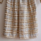 Glamorous 1960s Gold and Silver Party Dress (S)