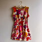 1960s Handmade Summer Dress With a Retro Floral Print (S/M)
