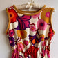 1960s Handmade Summer Dress With a Retro Floral Print (S/M)