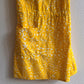 1960s Handmade Yellow Summer Dress (M)