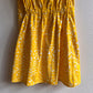 1960s Handmade Yellow Summer Dress (M)