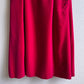 Stunning 1960s Magenta Velvet Party Dress (M)