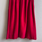 Stunning 1960s Magenta Velvet Party Dress (M)