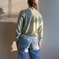 1960s Mint Knit Mock Neck Sweater (M/L)