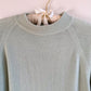 1960s Mint Knit Mock Neck Sweater (M/L)