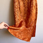 1960s Muted Orange Silk Cheongsam Dress (XS/S)