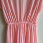 1960s Pale Pink Nightgown With Short Sleeves (S/M)