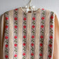 Adorable 1960s Pink Roses Long Sleeve Sweater (S/M)