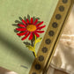 1960s Red Daisy Brooch and Earrings Set