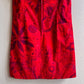 1960s Red Tropical Print Hawaiian Dress (S/M)