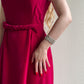 1960s Rhinestone Bracelet In Original Velvet Box