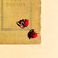 1960s Red Rosebud Clip-On Earrings