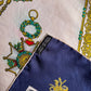 1960s Royal Jewels and Medals Silk Scarf