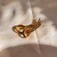1960s Gold and Silver Mixed Metals Brooch