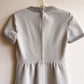 Exquisite 1960s Silver Metallic Quilted Party Dress (S/M)