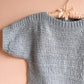 1960s Sky Blue Handknit Sweater (S/M)