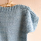 1960s Sky Blue Handknit Sweater (S/M)