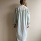 1960s Soft Mint Nightgown With Pin Tucks (M/L)