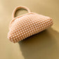 Retro 1960s Round White Beads Purse