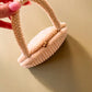 Retro 1960s Round White Beads Purse